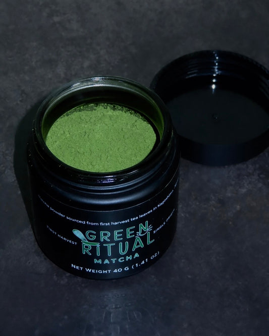Green Ritual Matcha - Kagoshima Matcha Powder 40g in Reusable Jar